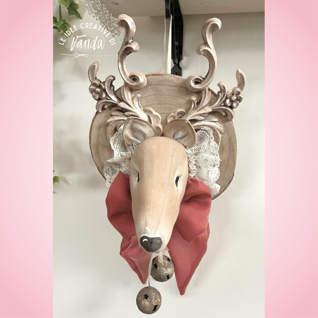 TESTA DI RENNA (Prodotto finito) pezzo unico